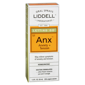 Liddell Homeopathic Letting Go Anxiety Spray - 1 Fl Oz
