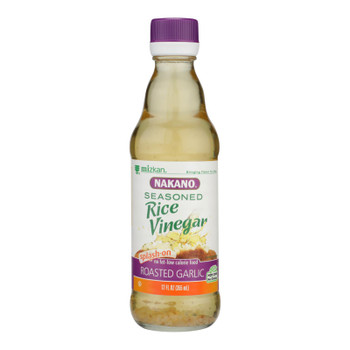 Nakano Rice Vinegar - Roasted Garlic - Case Of 6 - 12 Fl Oz.