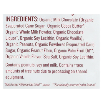 Justin's Nut Butter Peanut Butter Cups - Organic - Milk Chocolate - Mini - Case Of 6 - 4.7 Oz.