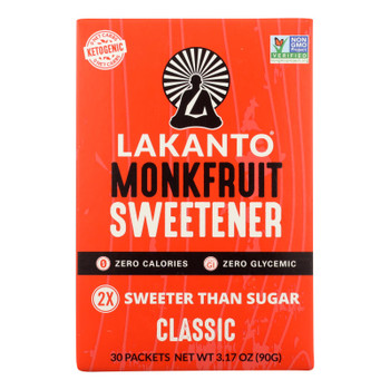 Lakanto - Monkfruit Sweetener - Classic - Case Of 8 - 3.17 Oz.