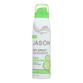 Jason Natural Products Spray Deodorant - Fresh Cucumber - 3.8 Oz.