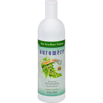 Auromere Ayurvedic Shampoo Aloe Vera Neem - 16 Fl Oz