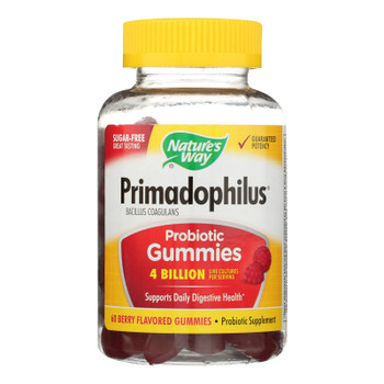 Nature's Way - Primadophilus - Probiotic Gummies - 60 Count