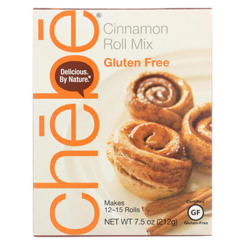Chebe Bread Products - Bread Mix Cinnamon Roll - Case Of 8-7.5 Oz