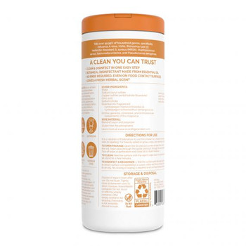 Seventh Generation Disinfecting Wipes - Multi Surface Lemongrass Citrus - 35 Ct - Case Of 12 Seventh Generation Disinfecting Wipes - Multi Surface Lemongrass Citrus - 35 Ct - Case Of 12