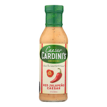 Cardini's - Dressing - Red Jalapeno Caesar - Case Of 6 - 12 Fl Oz.