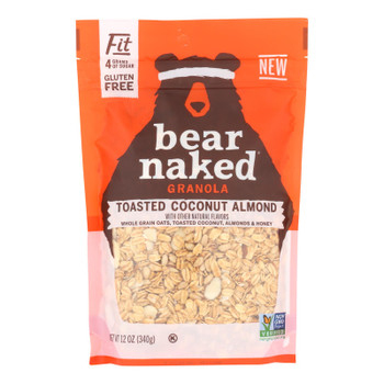 Bear Naked - Granola - Toasted Coconut Almond - Case Of 6 - 12 Oz.