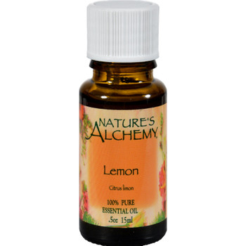 Nature's Alchemy 100% Pure Essential Oil Lemon - 0.5 Fl Oz