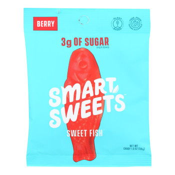 Smartsweets - Gummy Sweet Fish - Case Of 12 - 1.8 Oz