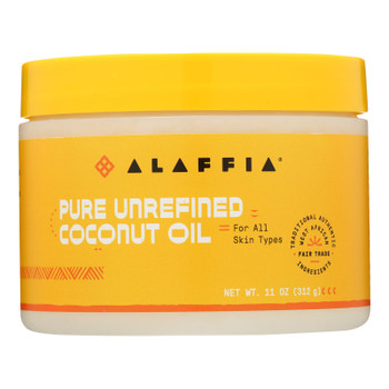 Alaffia - Everyday Coconut Oil - For Hair And Skin - 11 Fl Oz.