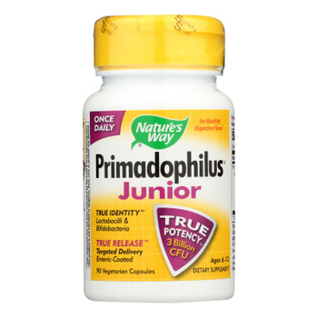 Nature&rsquo;s Way Primadophilus Junior Digestion  - 1 Each - 90 Vcap