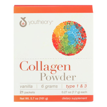 Youtheory Dietary Supplement Collagen Powder  - 1 Each - 21 Ct