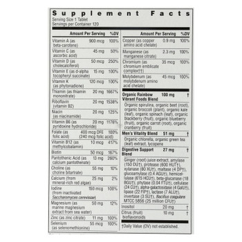 Rainbow Light - Men's One Vibrance - 1 Each - 120 Tab