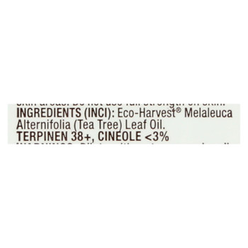 Desert Essence - Tea Tree Oil - Eco Harvest - 2 Oz Desert Essence - Tea Tree Oil - Eco Harvest - 2 Oz