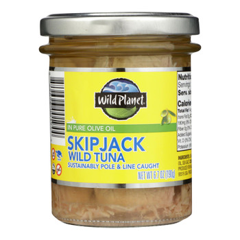 Wild Planet - Tuna Wild Skipjck Olvoil - Case Of 6 - 6.7 Oz