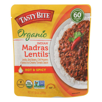 Tasty Bite - Lentil Madrs Hot&spcy - Case Of 6 - 10 Oz