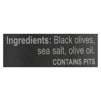 Mina - Olives Black Dry Cured - Case Of 6 - 7 Oz