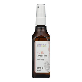 Aura Cacia - Mist Rose Hydrosol - 1 Each - 3 Fz Aura Cacia - Mist Rose Hydrosol - 1 Each - 3 Fz