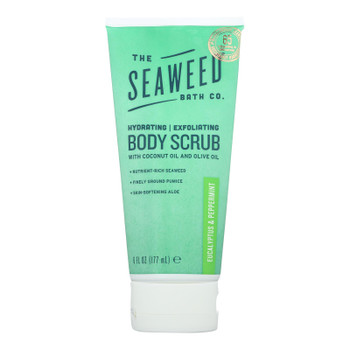 The Seaweed Bath Co - Hydrating Body Scrub - Eucalyptus Mint - 6 Oz
