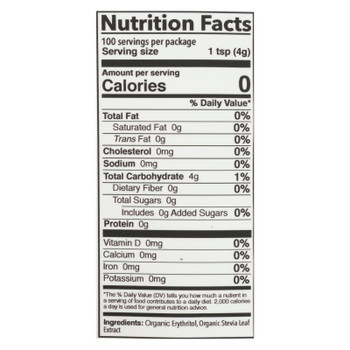 Sweet Leaf - Stevia Baking Granulr - 1 Each - 14 Oz Sweet Leaf - Stevia Baking Granulr - 1 Each - 14 Oz