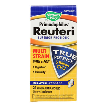 Nature's Way Primadophilus Reuteri  - 1 Each - 90 Vcap