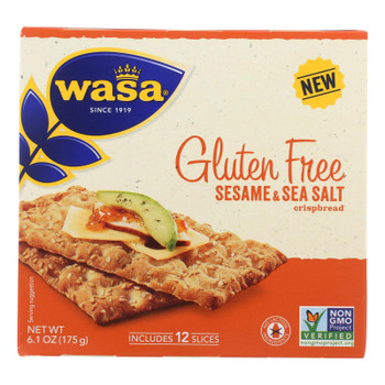 Wasa Crispbread Crispbread - Case Of 10 - 6.1 Oz Wasa Crispbread Crispbread - Case Of 10 - 6.1 Oz