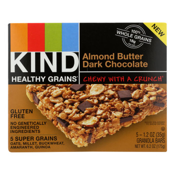 Kind - Bar Almond Butter Dark Chocolate - Case Of 8 - 5/1.2 Oz