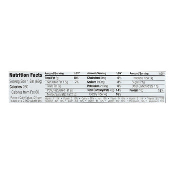 Clif Bar - Organic Peanut Toffee Buzz - Case Of 12 - 2.4 Oz