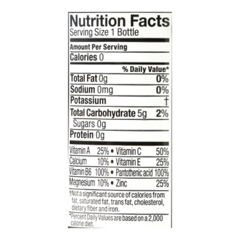 Glaceau Vitamin Water Zero, Squeeze Lemonade  - Case Of 12 - 20 Fz