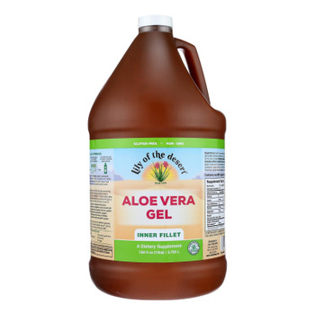 Lily Of The Desert Aloe Vera Gel  - Case Of 4 - 1 Gal