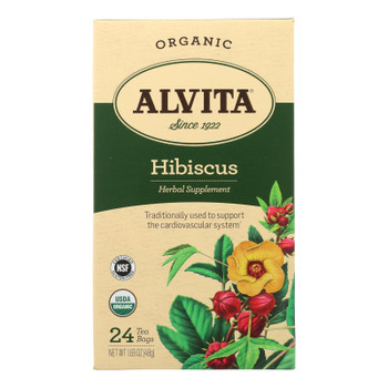Alvita - Tea Og1 Hibiscus - Ea Of 1-24 Bag