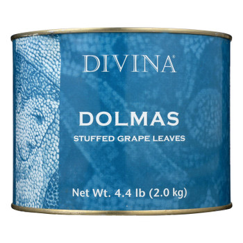 Divina - Dolmas Stuffed Grape Leaves - Case Of 6 - 4.4