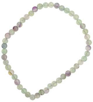 4mm Fluorite Stretch Bracelet