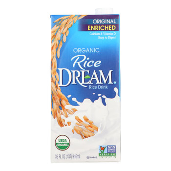 Rice Dream Original Rice Drink - Enriched Vanilla - Case Of 12 - 32 Fl Oz.