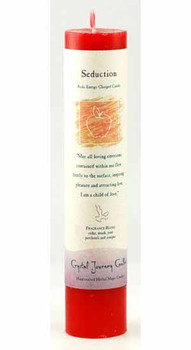 Seduction Reiki Charged Pillar Candle