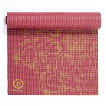 Natural Fitness - Yoga Mat Smart 24x69 Red - 1 Each - 3.125 Lb Natural Fitness - Yoga Mat Smart 24x69 Red - 1 Each - 3.125 Lb