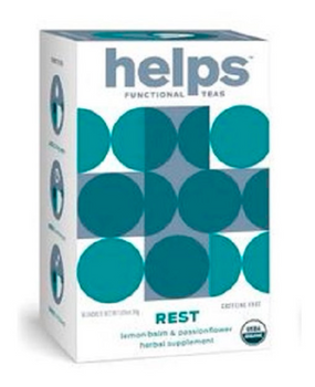 Helps Teas - Tea Helps Rest - Case Of 4 - 16 Bag Helps Teas - Tea Helps Rest - Case Of 4 - 16 Bag