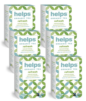 Help Organic Tea - Functional Tea Refrsh - Case Of 6-16 Bag