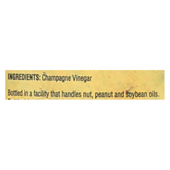 Napa Valley Naturals Champagne Reserve Wine Vinegar - Vinegar - Case Of 12 - 12.7 Fl Oz.