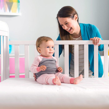 Lullaby Earth Healthy Support Waterproof Crib Mattress - Single Firmness