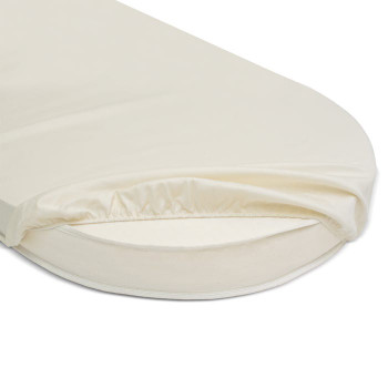 Naturepedic Organic Cotton Stokke Sleepi Oval Baby Crib Mattress (27x47x3)