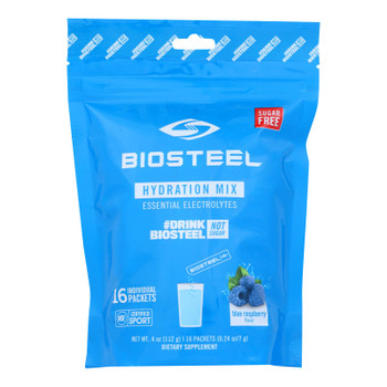 Biosteel - Electrolytes Drink Mix Blue Raspberry - 1 Each 1-16 Ct
