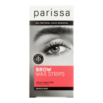 Parissa - Wax Strips Qk/easy Brow - 1 Each 1-32 Ct