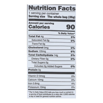 Snacklins - Snacklins Chesapeake Bay Snack Size - Case Of 12-.9 Oz