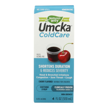 Nature's Way - Umcka Coldcare Syrup Cherry - 4 Fl Oz