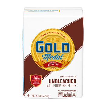 Gold Medal - Flour All Purpose Unbleached - Case Of 8-5 Lb