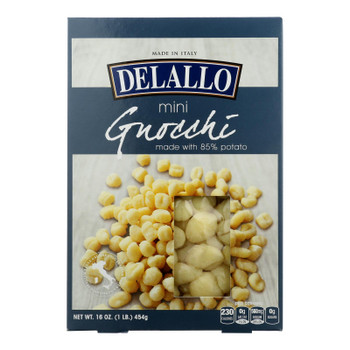 Delallo Mini Potato Gnocchi - Case Of 12 - 1 Lb