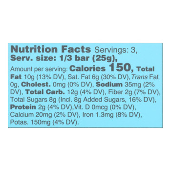 Beyond Good - Bar Salt/nibs Madaga - Case Of 10-2.64 Oz