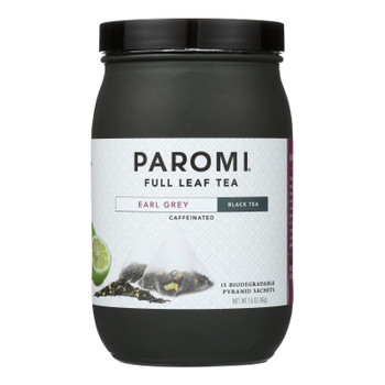 Paromi Tea - Tea Earl Grey Pyramid - Case Of 6-15 Ct