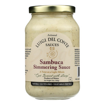 Luigi Del Conte Sauces Sambuca Simmering Sauce - Case Of 6 - 15 Oz